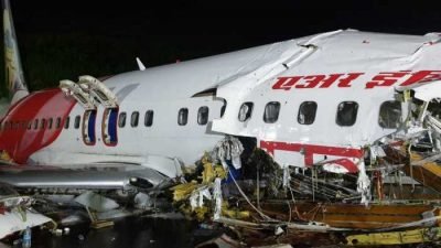 Plane Crash in Kerala : 16 reported dead as aircraft splits into two