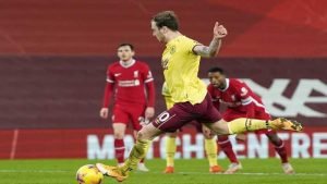 LIVERPOOL 0-1 BURNLEY: LIVERPOOL FAILED TO WIN AT ANFIELD SINCE 2017