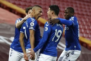 EVERTON WIN THE MERSEYSIDE DERBY