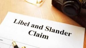 WHAT CONSTITUTES SLANDER AND LIBEL