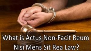 What is Actus Non-Facit Reum