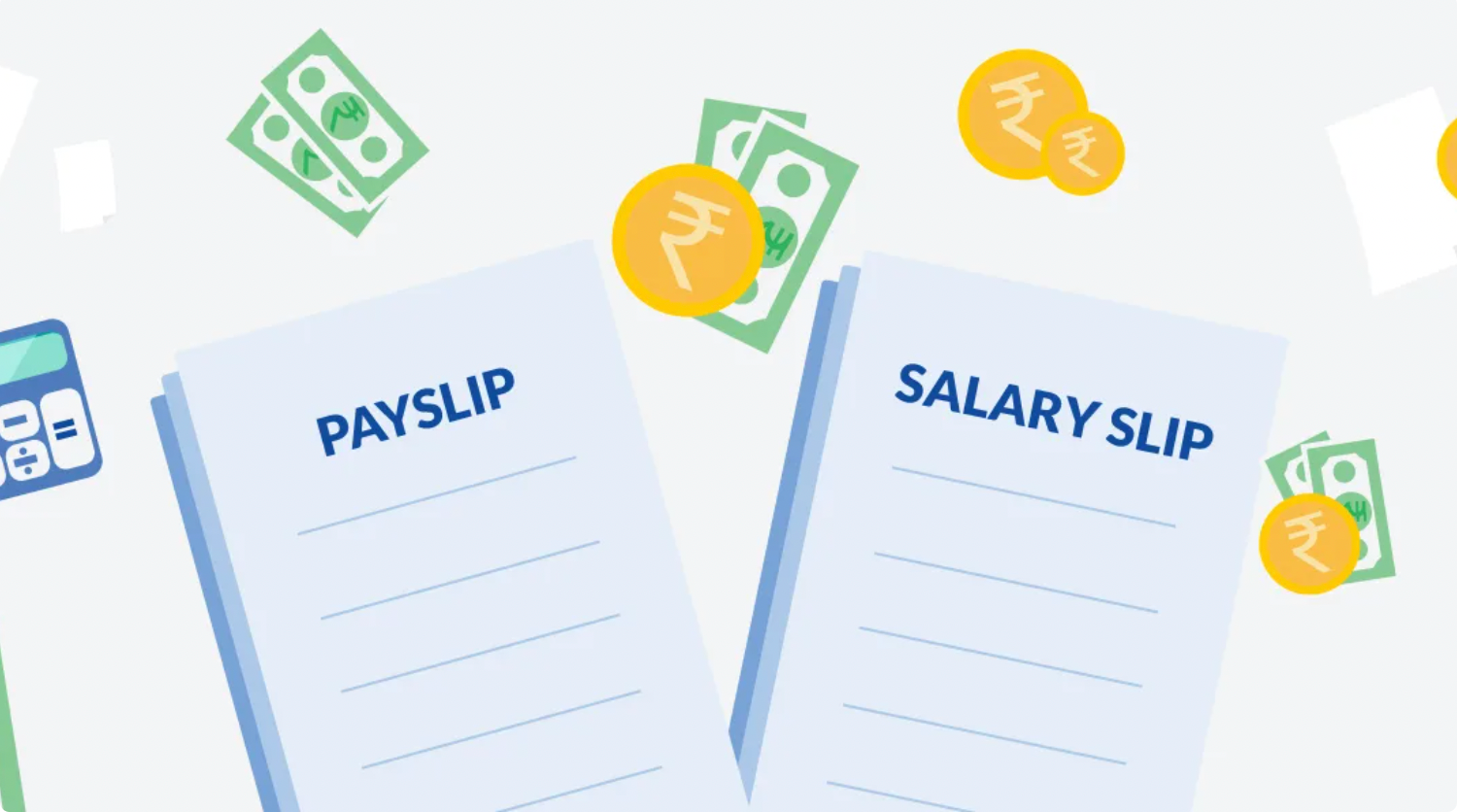 Payslip and salary slip